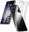 Etui do Samsung Galaxy S23 Ultra, Premium Armor Slim, przezroczyste + Szkło