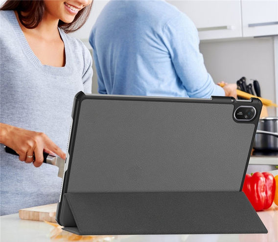 Etui z klapką do Huawei MatePad 11.5 2025, Smartcase, szare