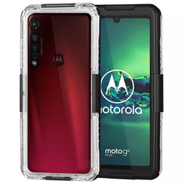 Etui Wodoodporne IP68 do Motorola Moto G8 Plus, Black