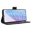 Etui z klapką do Xiaomi Redmi Note 14 4G, Card Slot, czarne