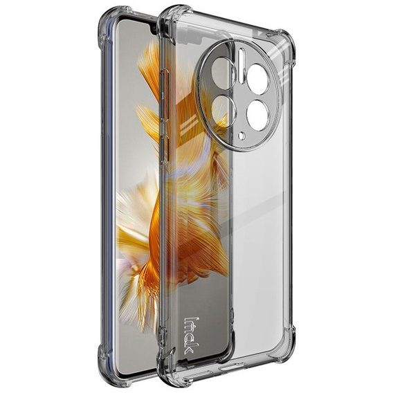 Etui IMAK do Huawei Mate 50 Pro, Dropproof, przezroczyste / czarne