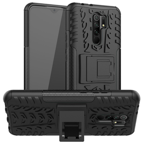 Etui do Xiaomi Redmi 9, Tire Armor, czarne