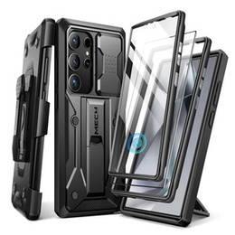 Etui do Samsung Galaxy S24 Ultra, Tongate MECH Series Clip, czarne