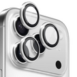 2x Szkło na aparat ERBORD OPTIK Pro do iPhone 17 Pro / 17 Pro Max, srebrne