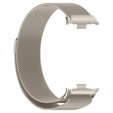 Pasek Bransoleta Milanese do Xiaomi Smart Band 8 Pro / Xiaomi Smart Band 9 Pro, Beżowa
