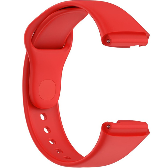 Pasek Silikonowy do Xiaomi Redmi Watch 3 Active, Czerwony