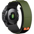 Pasek Nylonowy Quickfit do Garmin Fenix 5X/6X/6X PRO/7X, Zielony