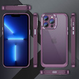 Etui do iPhone 13 Pro Max, ERBORD Impact Guard, fioletowe