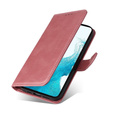 Etui z klapką do Samsung Galaxy A34 5G, Leather Wallet, różowe rose gold