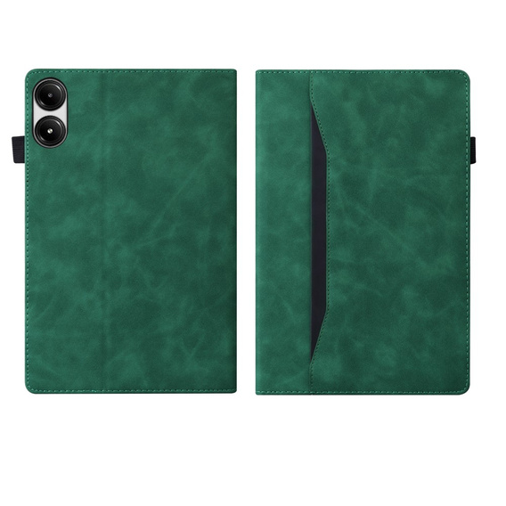 Etui do Xiaomi Redmi Pad Pro / Xiaomi Poco Pad, Classic, z miejscem na rysik, zielone
