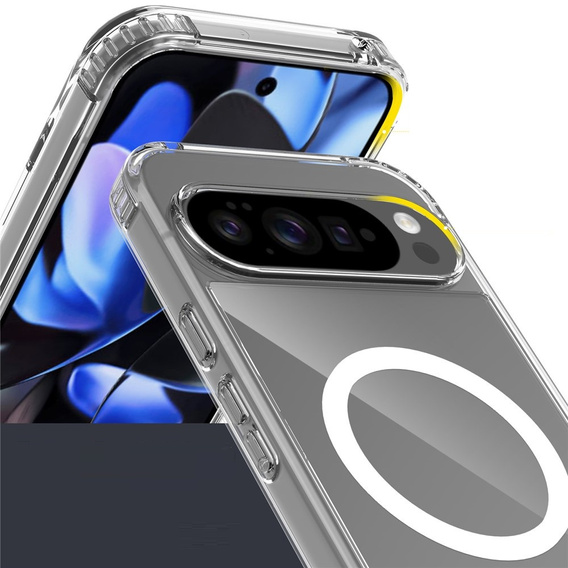Etui do Google Pixel 10 Pro XL, Fusion Hybrid, do MagSafe, przezroczyste