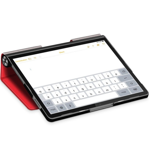 Etui do Lenovo Yoga Tab 11 2021 YT-J706X J706 F/L, Czerwone