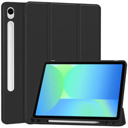 Etui do Samsung Galaxy Tab S10 FE+ Plus, Smartcase z miejscem na rysik, czarne