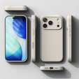 Etui Ringke do iPhone 17 Pro, Silicone MagSafe, Stone