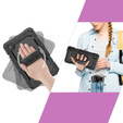 Etui do Samsung Galaxy Tab A7 Lite 8.7 T220 / T225, Pancerne z ochroną ekranu, Czarne