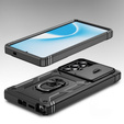 Etui do Samsung Galaxy S25 Ultra, KickStand Camera Lens, czarne