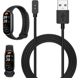 Ładowarka, kabel USB do Xiaomi Smart Band 10 / 9 / 8, Czarna