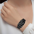 Pasek Bransoleta Milanese do Xiaomi Smart Band 8 Pro / Xiaomi Smart Band 9 Pro, Czarna