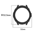 Etui z nakładką bezel ring do Samsung Galaxy Watch 6 Classic 47mm, Granatowe