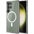 Etui do Samsung Galaxy S23 Ultra, Hybrid MagSafe, magnetyczne przezroczyste