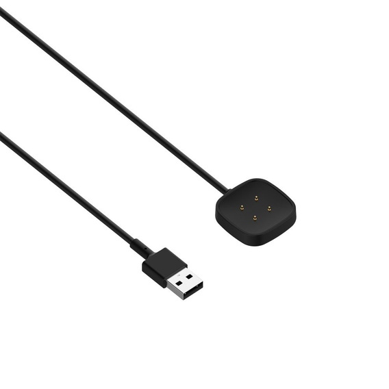 Kabel USB/ładowarka do Fitbit Versa 3 / Sense, Black