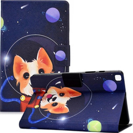 Etui do Samsung Galaxy Tab A7 Lite 8.7 T220 / T225, astronaut dog