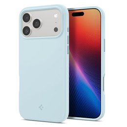 Etui Spigen do iPhone 17 Pro, Silicone Fit Mag MagSafe, Mute Blue