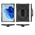 Etui do Microsoft Surface Pro 9, X Shape, Czarne
