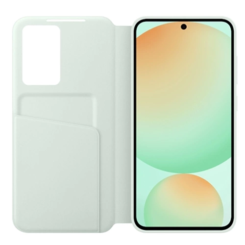 Oryginalne etui Samsung do Galaxy S24 FE, Smart View Wallet Case, miętowe