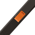Pasek Nylonowy do Apple Watch 1/2/3/4/5/6/7/8/9/10/11/SE Ultra 1/2/3 42/44/45/46/49mm, Szary / Pomarańczowy