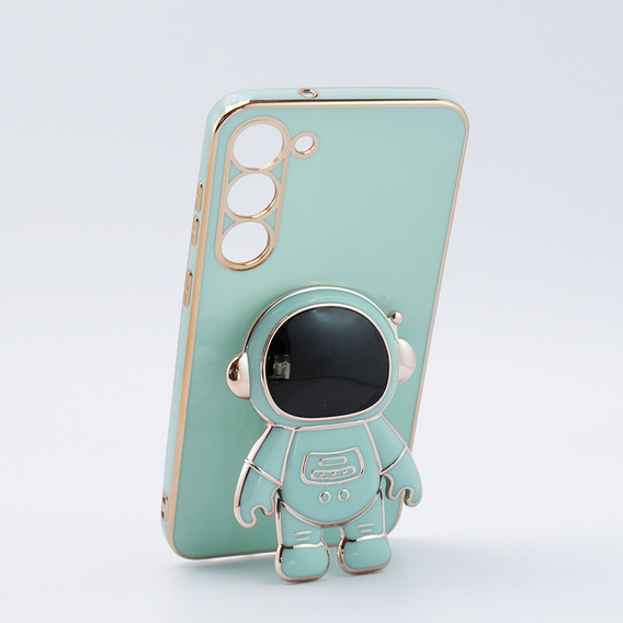 Etui do Samsung Galaxy S23 Plus, Astronaut, zielone