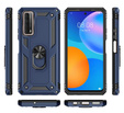 Etui pancerne do Huawei P Smart 2021, Nox Case Ring, niebieskie