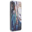 Etui Gold Glam do Samsung Galaxy A54 5G, Pióra + szkło 9H