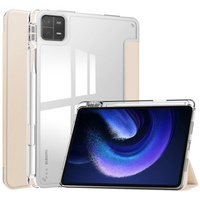 Etui do Xiaomi Pad 6 / Pad 6 Pro , z miejscem na rysik, beżowe