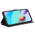 Etui z klapką do Xiaomi Redmi Note 13 Pro+, Wallet, Marble niebieskie