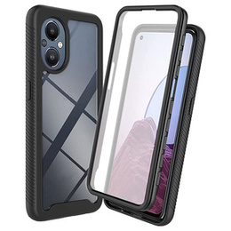 Etui do Oppo Reno7 Lite, Shockproof, z folią, czarne