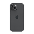 2x Szkło + szybka na aparat czarna do iPhone 15 Plus, ERBORD Hartowane 9H/3D