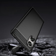 Etui do Sony Xperia 5 V, Karbon, czarne