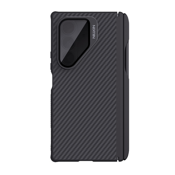 Etui Nillkin z rysikiem do Samsung Galaxy Z Fold7 5G, do MagSafe – czarne
