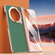 Etui do Honor Magic V3 5G, Frame Kickstand Leather, zielone