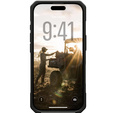 Etui Urban Armor Gear do iPhone 17, Monarch Pro Kevlar MagSafe, kevlar black