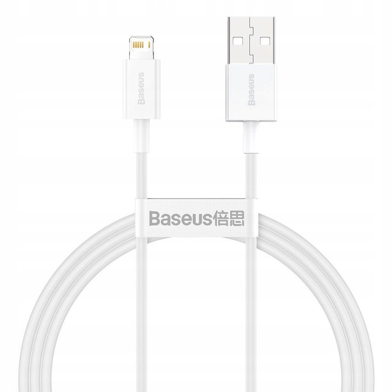 BASEUS Calys-A02 Superior Kabel Lightning 1M/2.4A, White