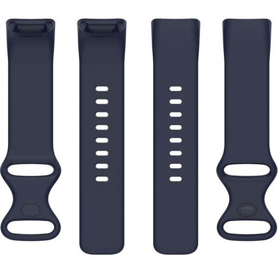 Pasek silikonowy do Fitbit Charge 5, Granatowy