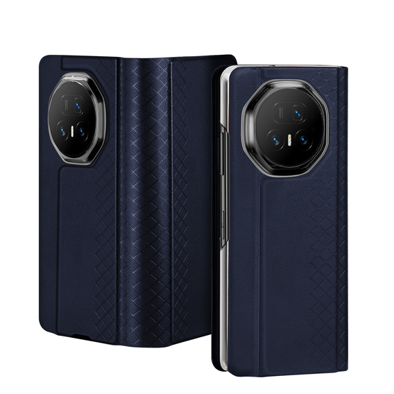 Etui Dux Ducis Bril Series do Honor Magic V5 5G, niebieskie