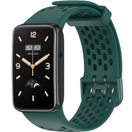 Pasek Silikonowy do Xiaomi Mi Band 7 Pro, Zielony
