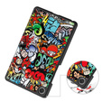 Etui do Lenovo Tab One 8,7", Smartcase, Graffiti