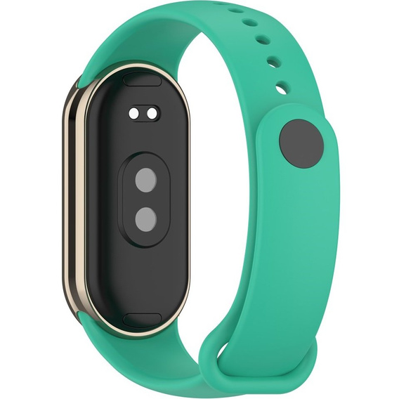 Pasek Silikonowy do Xiaomi Smart Band 10 / 9 / 8, Zielony