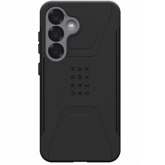 Etui Urban Armor Gear do Galaxy S25+ Plus, Civilian, czarne