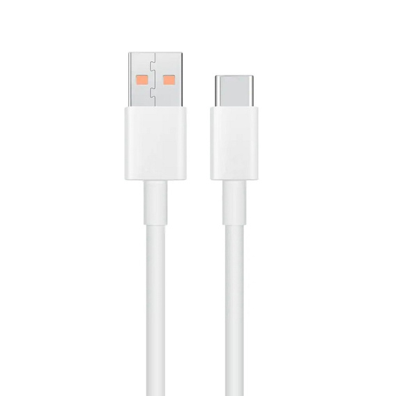 Xiaomi Oryginalny Kabel USB-A - USB-C, 6A,  White (bulk)