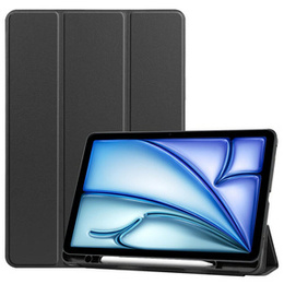 Etui do iPad Air 13" 2025/2024 (7/6 gen.), Smartcase z miejscem na rysik, czarne